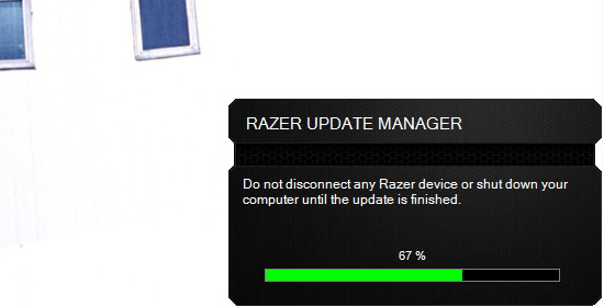 Razer Synapse update stuck, failed, not working?