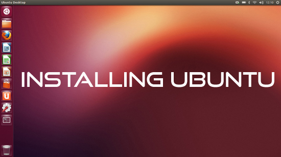 How to install Ubuntu from DVD drive, iso?