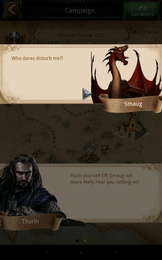 The Hobbit Kingdoms – Discover Smaug campaign