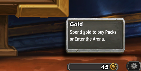 Hearthstone old adventures gold?