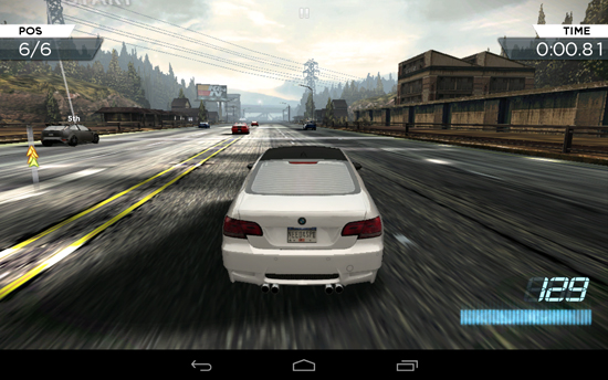 NFS Most Wanted Android black graphics fix?