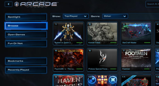 Blizzard All Stars becomes Starcraft 2 Arcade
