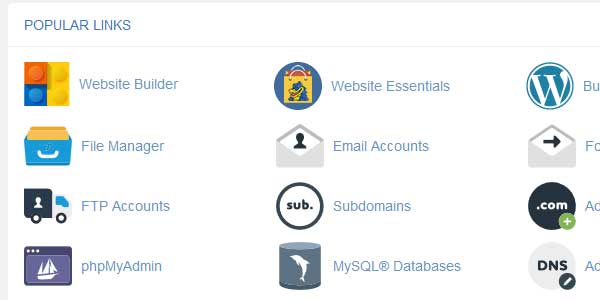 CPanel email accounts not showing?