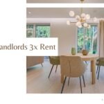 July 1st Landlords 3x Rent rental policy concept.