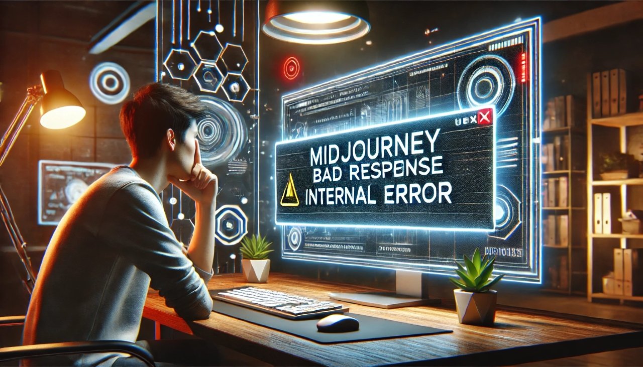 Midjourney Bad Response Internal Error