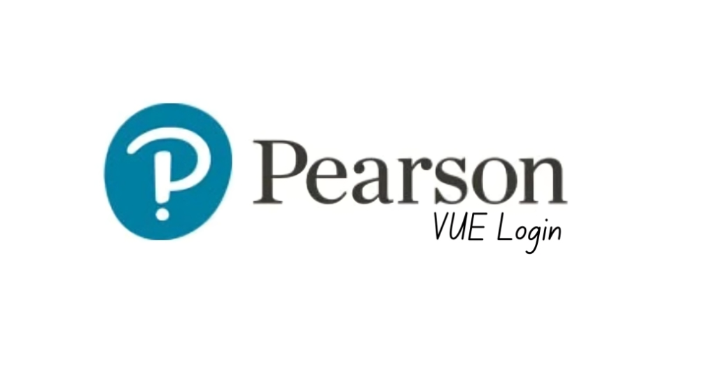 Pearson VUE Login screen with account details and exam registration options.